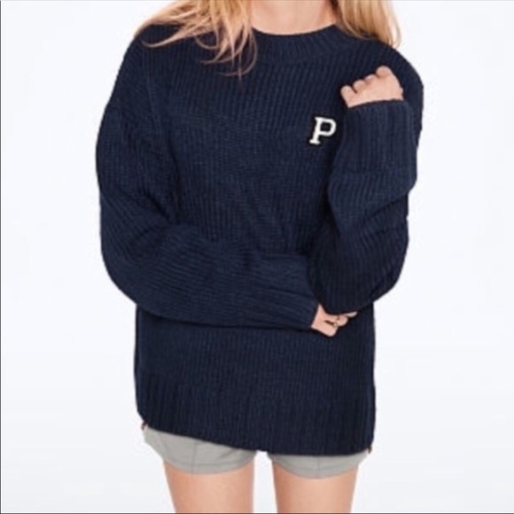 💖 Victoria Secret PINK boyfriend Sweater - Picture 2 of 8